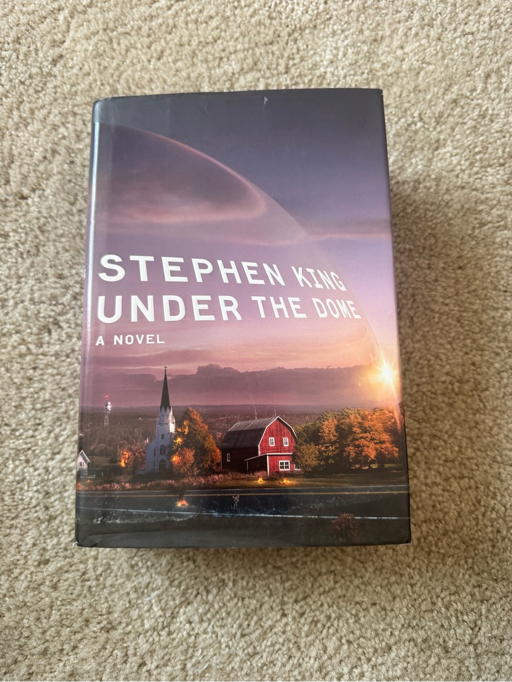 Stephen King Under the Dome Hardcover - Purple Cover